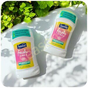 (2) Suave Fresh Vibes Awesome Blossom 48HR Deodorant Dermatologist Tested